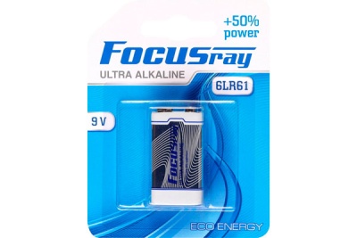 FOCUSray SUPER ALKALINE 6LR61/BL1 1/12/144 (534294